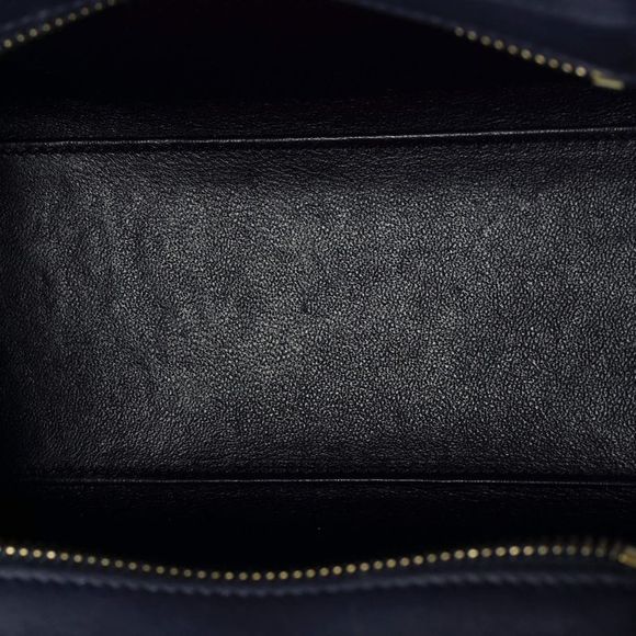 Celine Luggage Bag Smooth Leather Nano Blue - Picture 5 of 9